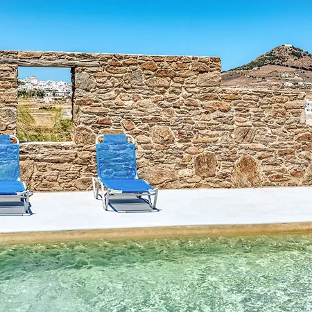 Nikoramavilla Paros With Swimming Poll And Bbq For 21 Guests *