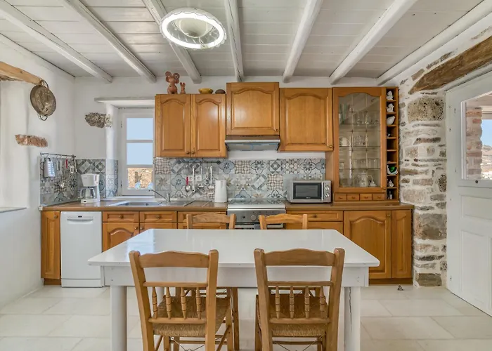 Nikoramavilla Paros With Swimming Poll And Bbq For 21 Guests Villa