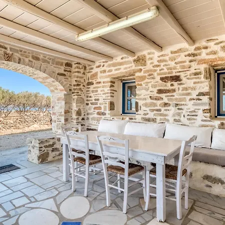 Nikoramavilla Paros With Swimming Poll And Bbq For 21 Guests Villa