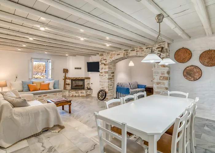 Nikoramavilla Paros With Swimming Poll And Bbq For 21 Guests