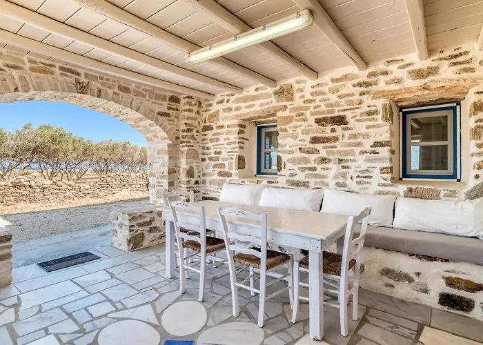 Nikoramavilla Paros With Swimming Poll And Bbq For 21 Guests Villa