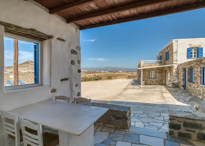 Nikoramavilla Paros With Swimming Poll And Bbq For 21 Guests Piso Livadi