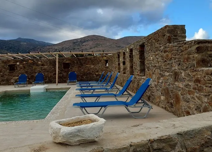 Nikoramavilla Paros With Swimming Poll And Bbq For 21 Guests Villa Piso Livadi